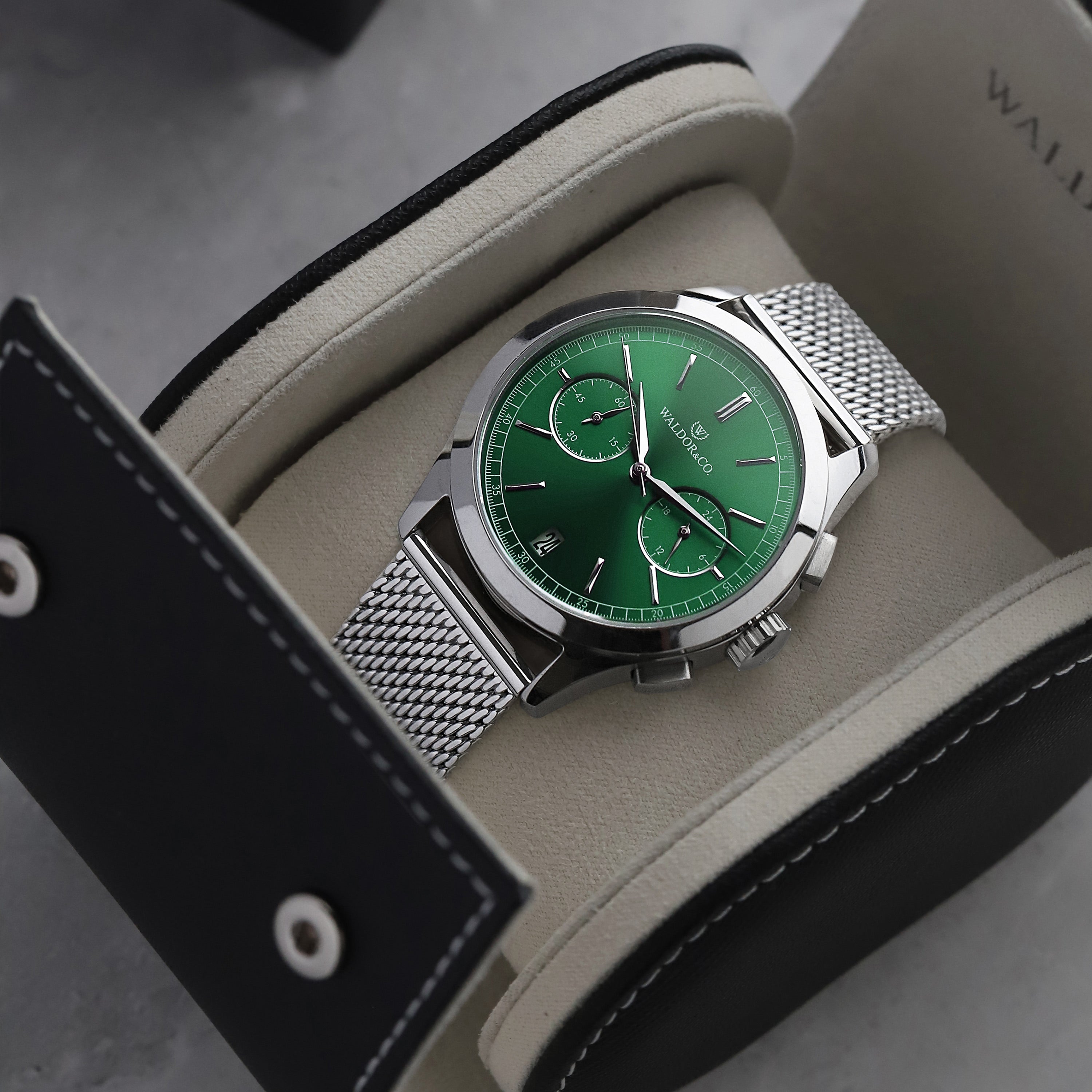 Chrono 39 Sardinia | Waldor & Co. Watches – WALDOR & CO.